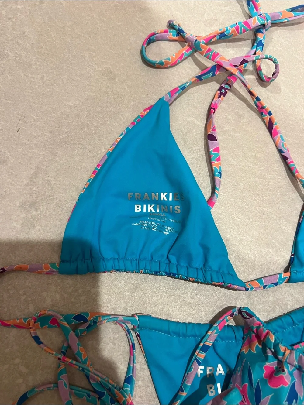Frankies Bikinis vibrant pink